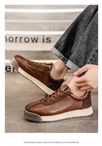 Zapatos de Cuero Negros Casuales para Trabajo - Image 10