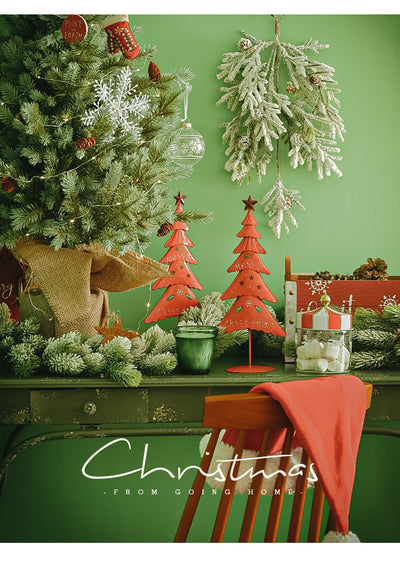 Árbol de Navidad de Metal para Ventana - Adorno Decorativo del Hogar - Image 9