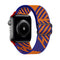 Azul Zafiro Con Naranja 38 O 40o41 Mm