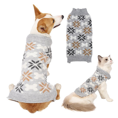 Ropa Retro Jacquard para Mascotas - Estilo Western Dulce - Image 4