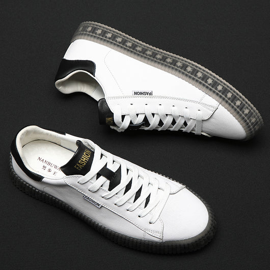 Zapatos Deportivos Casuales de Cuero con Suela de Goma - Image 11
