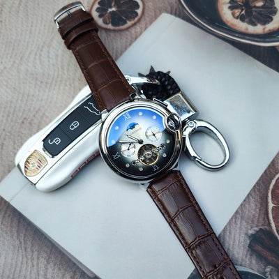 Reloj Automático Tourbillon para Hombre - Movimiento Mecánico de Precisión - Image 2