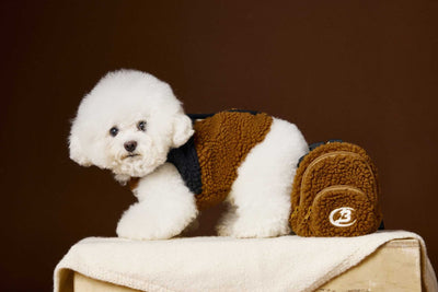 Chaleco de Terciopelo Acolchado Schnauzer Bichon sin Mangas - Image 49