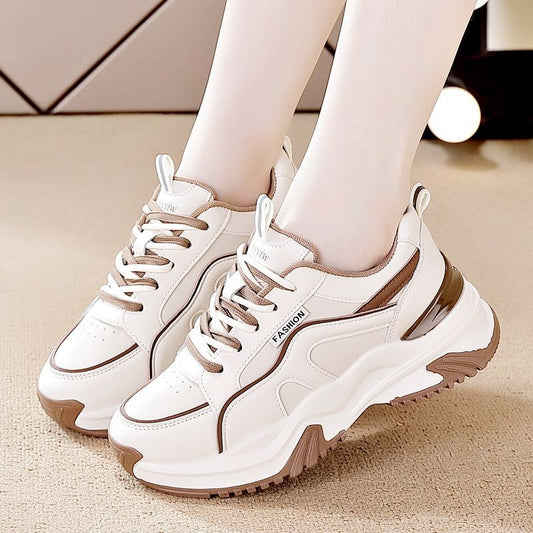 Zapatillas Deportivas Casuales para Mujer con Suela Gruesa Acolchada y Diseño Ligero - Image 2