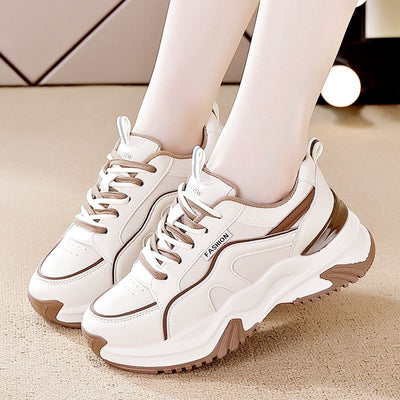 Zapatillas Deportivas Casuales para Mujer con Suela Gruesa Acolchada y Diseño Ligero - Image 2