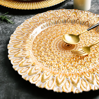 Bandeja de Cristal para Frutas y Aperitivos - Elegancia Moderna para tu Sala - Image 12