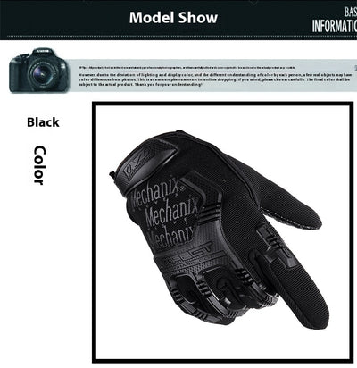 Guantes Tácticos Sellados Army Fan para Motocicleta - Protección Total de Dedos con Agarre Antideslizante - Image 13