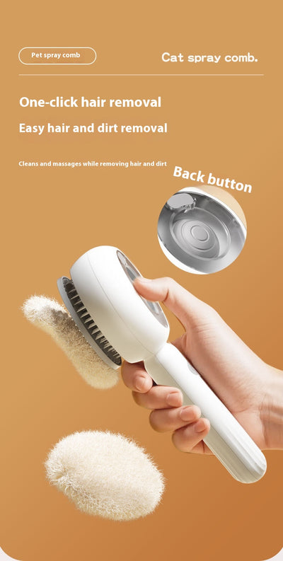 Peine Deslanador para Gatos de Acero Inoxidable - Eliminación de Pelo con Un Click - Image 12