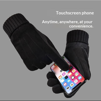 Guantes Térmicos Cortavientos para Ciclismo con Compatibilidad Táctil - Image 11