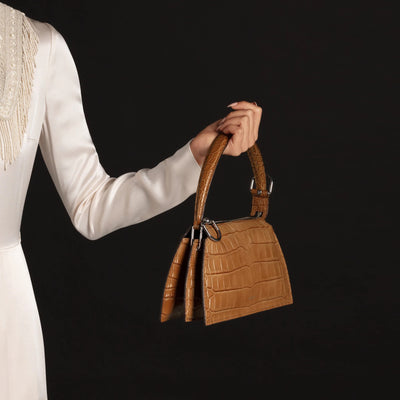 Bolso Retro Elegante de Cuero con Diseño Diagonal - Estilo Sofisticado para Mujer - Image 3