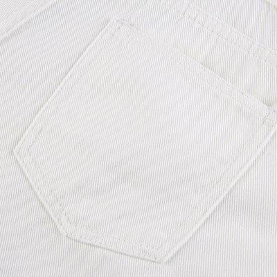 Pantalón Denim Talle Alto Recto con Estampado de Corazones - Image 19