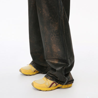 Jeans de Bolsillo Invertido con Diseño de Personalidad - Image 3