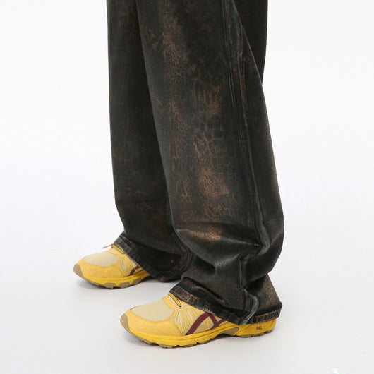 Jeans de Bolsillo Invertido con Diseño de Personalidad - Image 3