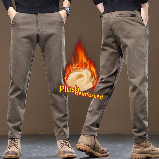 Pantalones Casuales Rectos para Hombre Chaolunbu - Corte Clásico y Cómodo - Image 8