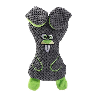 Juguetes de Peluche para Perros con Sonido Chiflador - Formas Animales para Limpiar y Fortalecer Dientes - Image 10