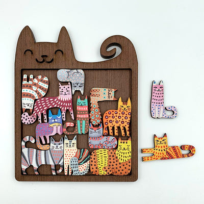 Puzzle Gatito Alien Desafiante - Juego de Ingenio para Mentes Creativas