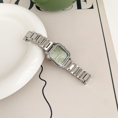 Reloj Cuadrado Retro para Mujer con Correa de Acero - Image 12