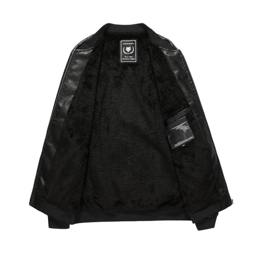 Chaqueta Térmica para Hombre con Forro Polar y Patrón Ice Crack - Image 8