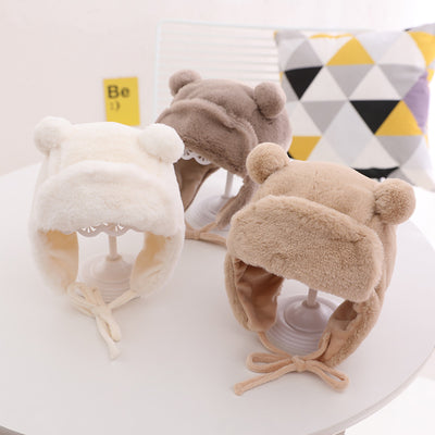 Gorro Infantil Coreano Lei Feng para Otoño Invierno - Image 15