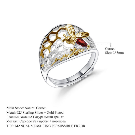 Anillo Ajustable de Diseño Natural con Apertura Flexible - Image 7