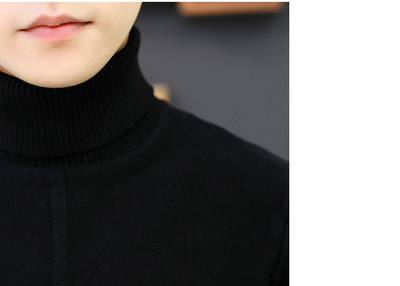Suéter Tejido Cuello Alto para Estudiantes - Image 19