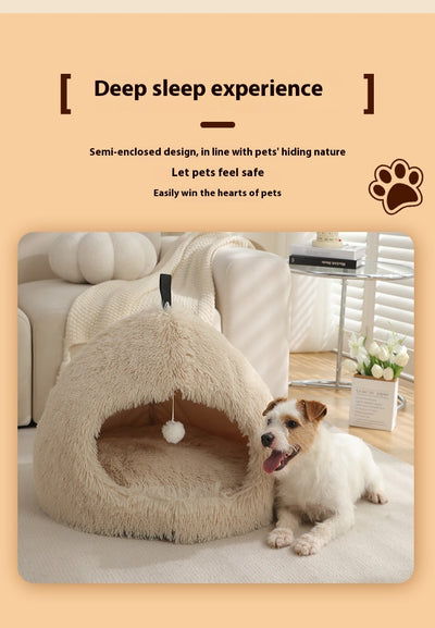 Cama Térmica Acogedora para Gatos - Nido Peluche Invierno - Image 20