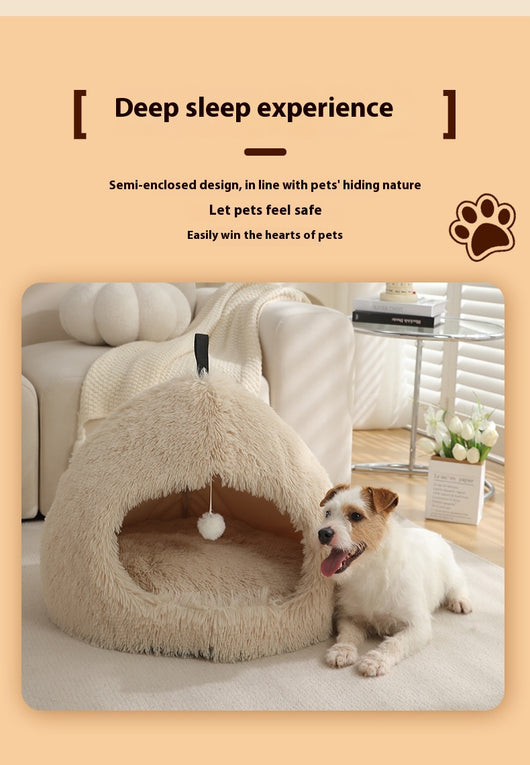 Cama Térmica Acogedora para Gatos - Nido Peluche Invierno - Image 20