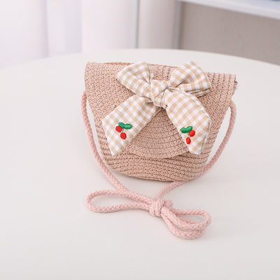 Conjunto Infantil de Bolsa y Sombrero de Paja para el Sol - Image 8
