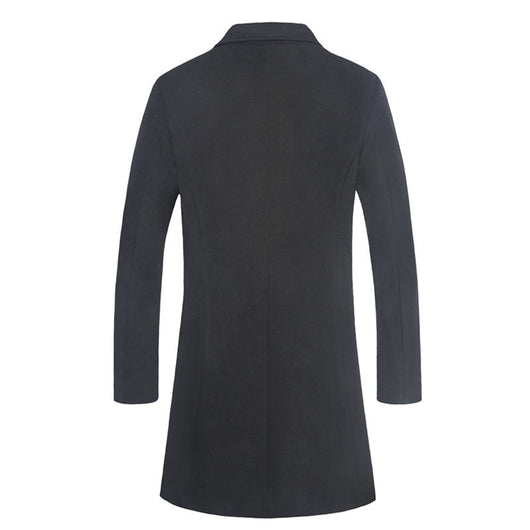 Chaqueta Casual de Botón Único en Colores Sólidos - Image 16