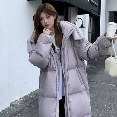 Abrigo de Invierno para Mujer con Algodón Grueso y Acolchado