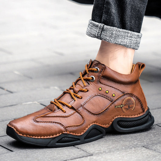 Botas Altas de Abrigo para Hombre con Suela Antideslizante - Image 7