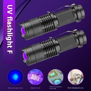 Linterna UV Profesional para Detección de Fluorescencia - Lámpara Scorpion Luz Púrpura - Image 10