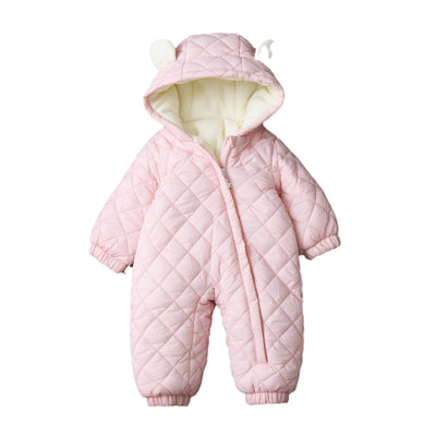 Mameluco Térmico Infantil con Capucha y Forro Polar para Invierno - Image 5