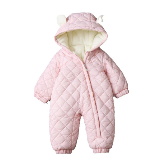 Mameluco Térmico Infantil con Capucha y Forro Polar para Invierno - Image 5