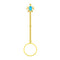 Anel Duplo Borboleta Dourado Personalidade Fumar3