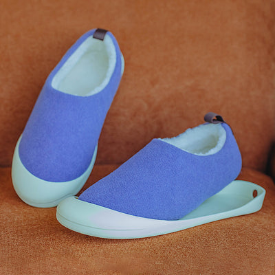 Pantuflas de Algodón Desmontables 2 en 1 Antideslizantes para Casa - Image 3