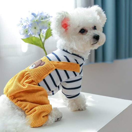Pijama Térmico para Perros Pequeños - Mono Osito con Forro Polar - Image 18