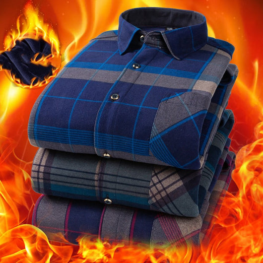 Camiseta Térmica Manga Larga para Hombre Talla Grande - Image 12