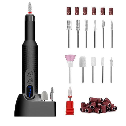 Removedor de Esmalte Eléctrico Portátil con Pulidor de Uñas - Image 8