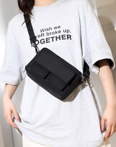 Bolsa Mensajera de Nylon Ligera para Hombre - Ideal para Estudiantes y Viajes - Image 10