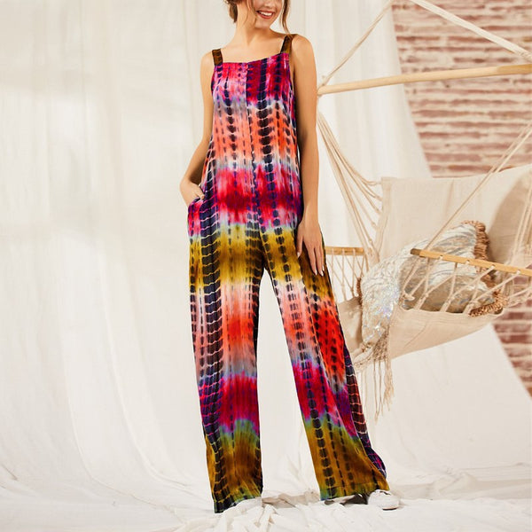 Overol Suelto para Mujer con Degradado de Colores - Image 3