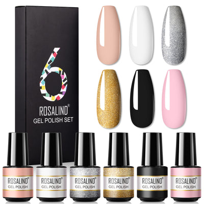 Set de Esmalte de Uñas Glitter Monocolor Coreano Premium - Image 9