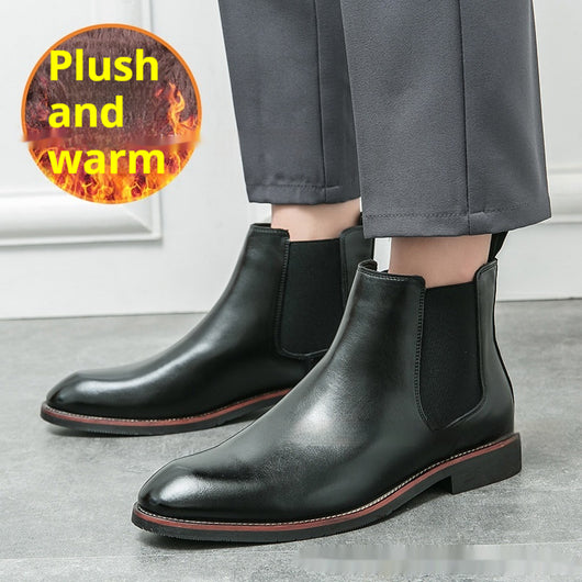 Botas Cortas de Invierno para Hombre Talla Grande con Forro Polar - Image 13