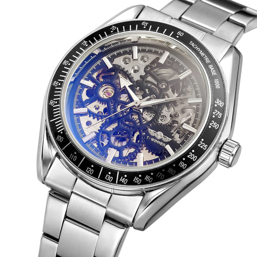 Reloj Mecánico Hueco Resistente al Agua para Hombre - Image 12