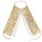 Sexy Exaggerated Long Sequin Tassel Gold Body Chain