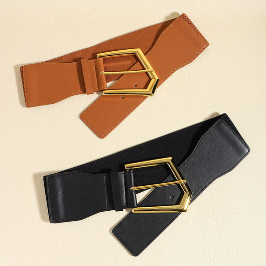 Cinturón Elástico Metálico Negro Ajustable - Accesorios de Moda para Abrigos y Faldas - Image 14