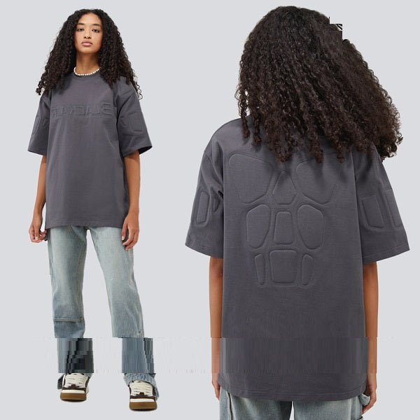 Camiseta Holgada de Algodón Puro para Hombre - Corte Casual Clásico