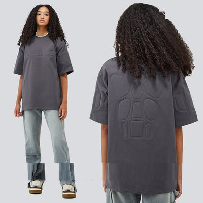 Camiseta Holgada de Algodón Puro para Hombre - Corte Casual Clásico