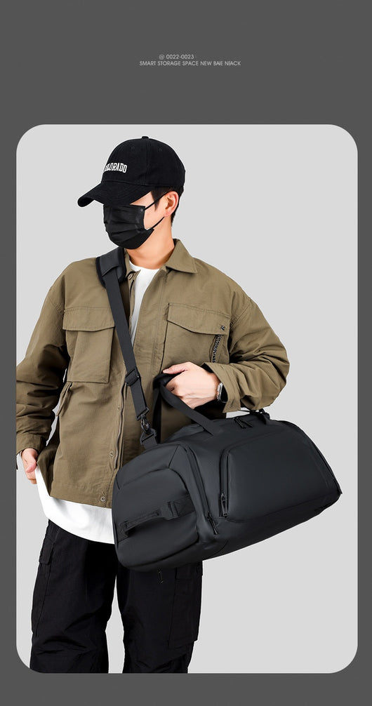 Mochila de Viaje Multifuncional con Compartimento Seco-Húmedo Gran Capacidad - Image 17