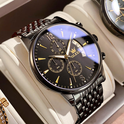 Reloj Deportivo de Cuarzo con Esfera Grande Multifuncional para Hombre - Image 4